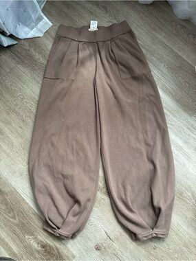 Sage + Stone Women's Brown Balloon Joggers size M